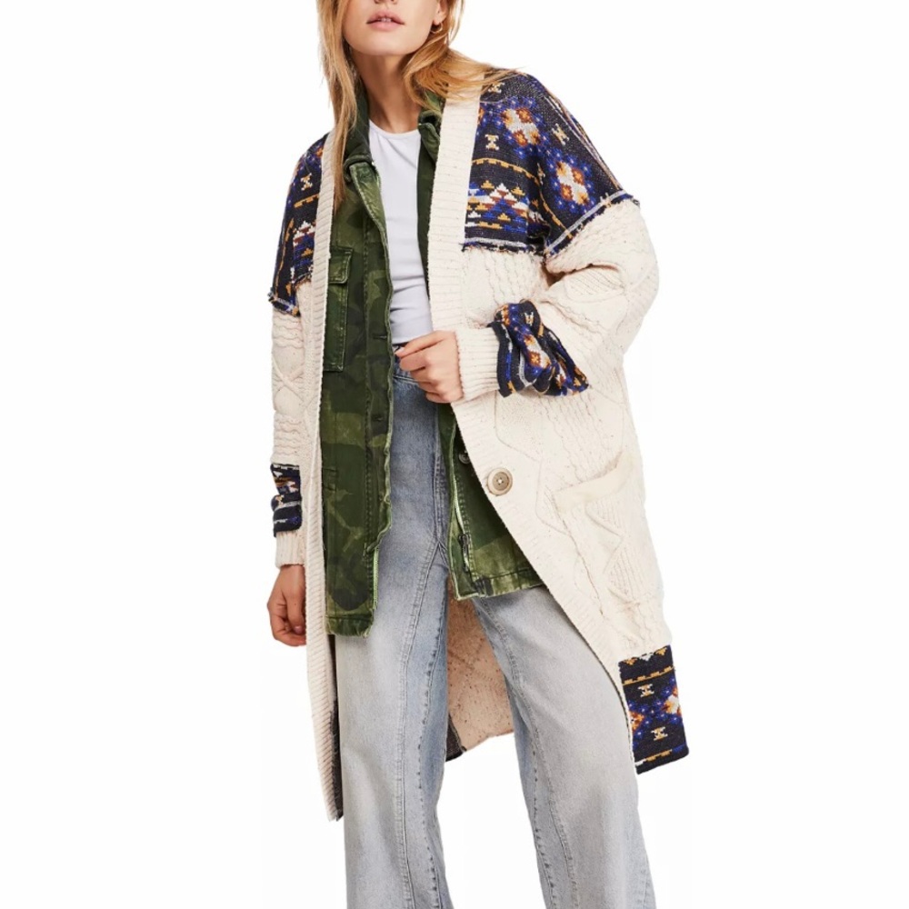 Free People Capture the Moment Sweater Coat
